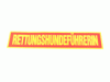 Rückenschild RETTUNGSHUNDEFÜHRERIN