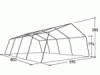 LANCO Zelt SG 400 natur
