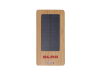 DLRG Solar-Powerbank »Bambus« Wireless Charging