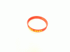 DLRG Silikonarmband Erw. rot/gelb