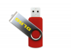 USB Stick 8 GB rot mit DLRG Aufdruck (gelb)